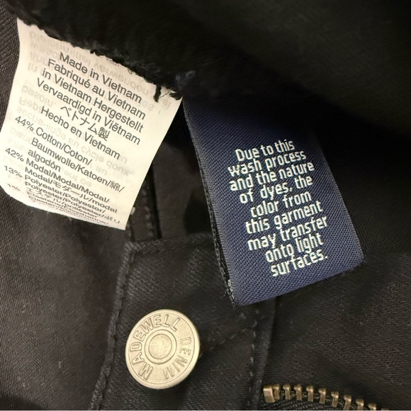 Madewell 9” High Rise Skinny Jeans size 6/28 - Picture 4 of 5